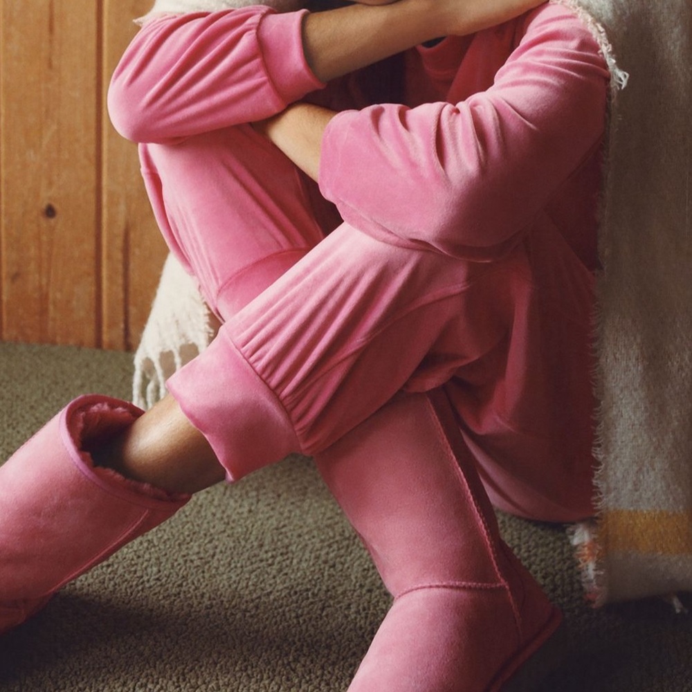 Anthropologie Merida Velvet Joggers